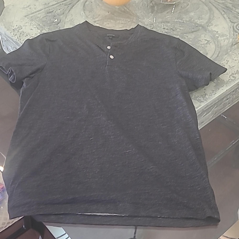 RW&CO MEN'S CHARCOAL HANLEY TEE SHIRT